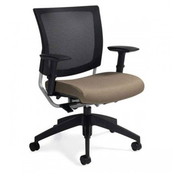 Mid-back Mesh Task Chair with Arms 